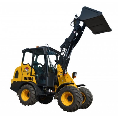 Hydrostatic small farm tractor loader mini shovel loader WL50 for sale