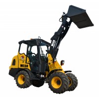 Hydrostatic small farm tractor loader mini shovel loader WL50 for sale