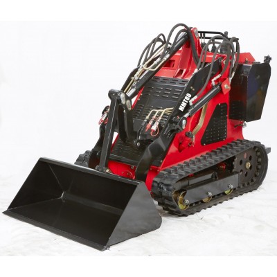 China mini digger narrow skid steer loader 25hp diesel engine, standard bucket